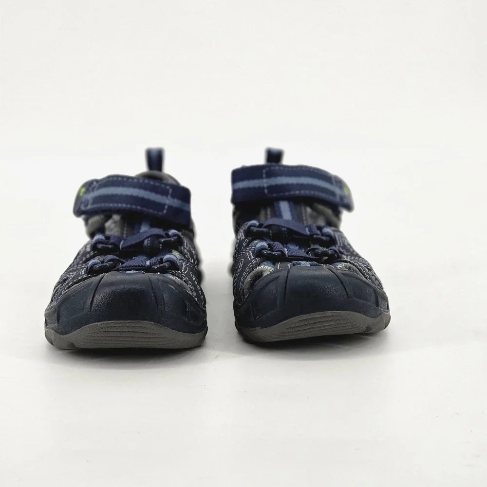 Merrell Hydro H2O Hiker Blue Lime Waterproof Kids Trail Sandals Shoes Size 9M